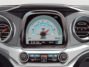 A 2021 honda pilot with the dashboard display showing the oil life indicator