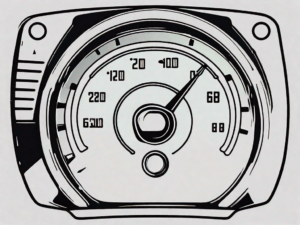 A honda accord dashboard with the air pressure light illuminated