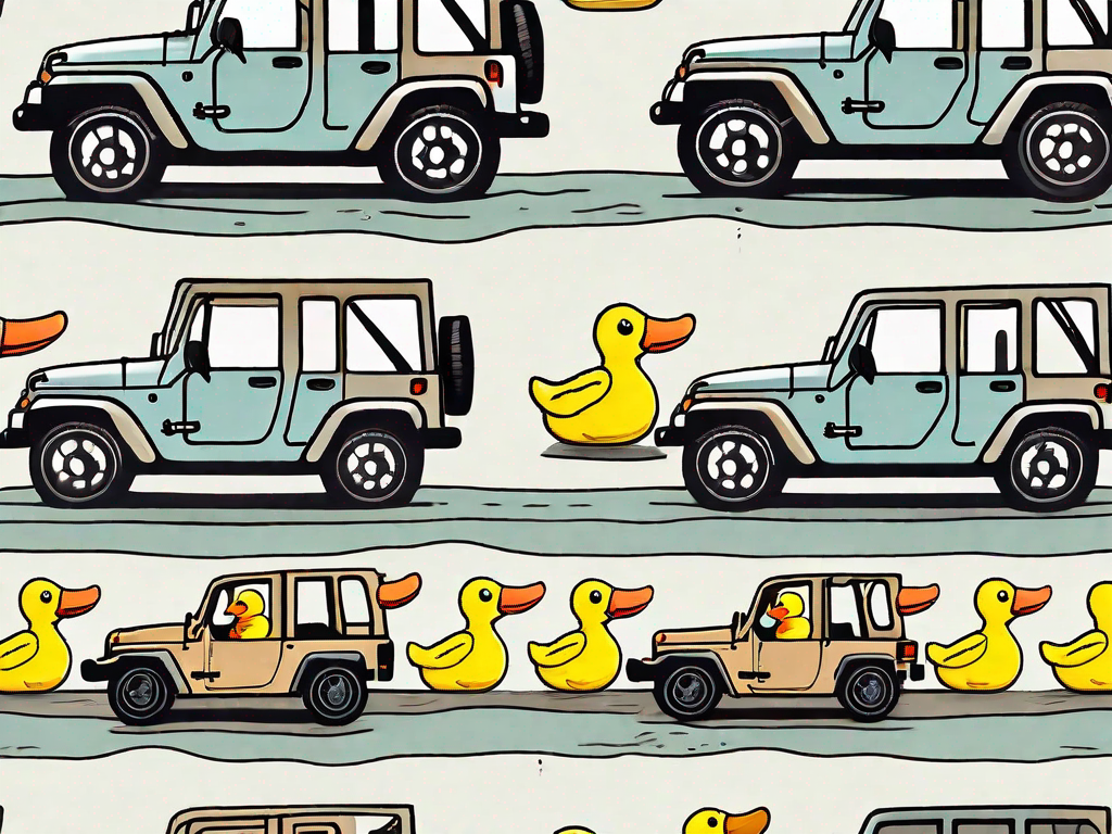 How to Stick Ducks to a Jeep Dash: A Step-by-Step Guide