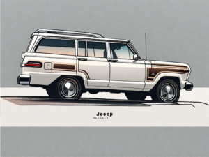 A 2022 jeep wagoneer from the side